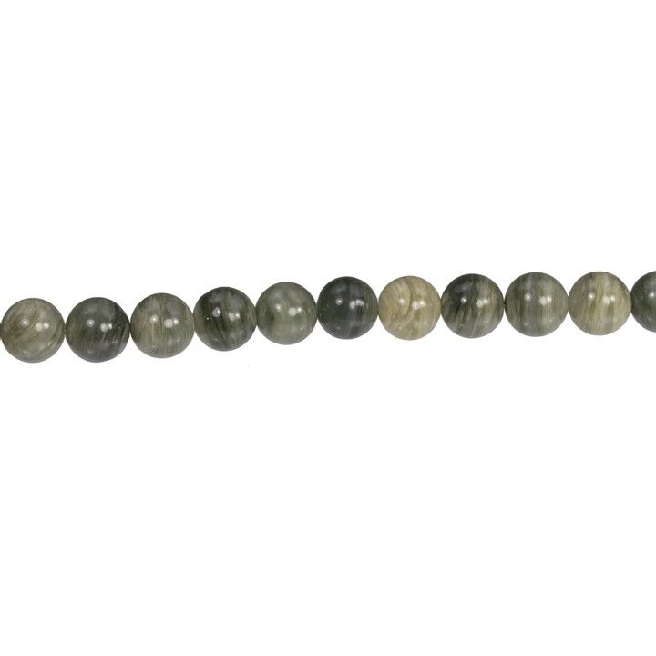 Strand Green Jasper, Pallina, 12mm
