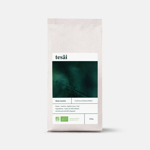 Maté menthe bio — sachet 250g