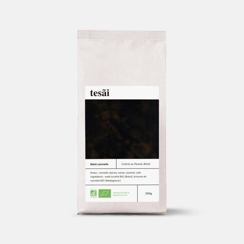 Maté cannelle bio — sachet 250g