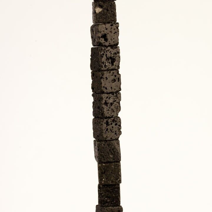 Strand Lava, 8mm, cubo