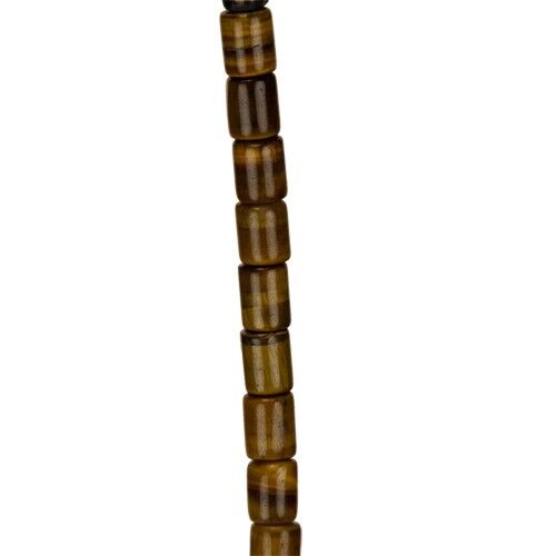 filo occhio di tigre, rullo, 10x8mm