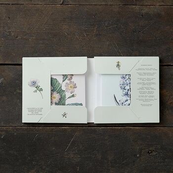 Porte-cartes carré - Blooming spring 8 cartes avec enveloppes 2
