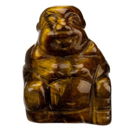Engraved Buddha, 35mm, Tiger Eye