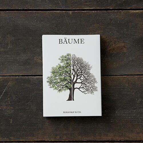 Bäume - 8 cards (german)