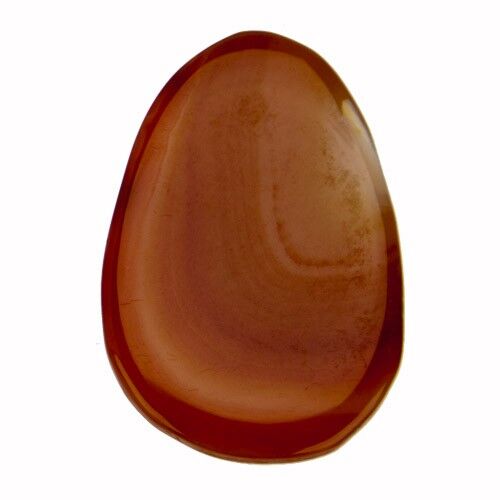 fetta di agata arancione