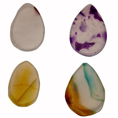 Agate Disc Colorful