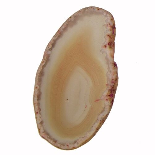 Disque d'agate gris 50-59x5mm