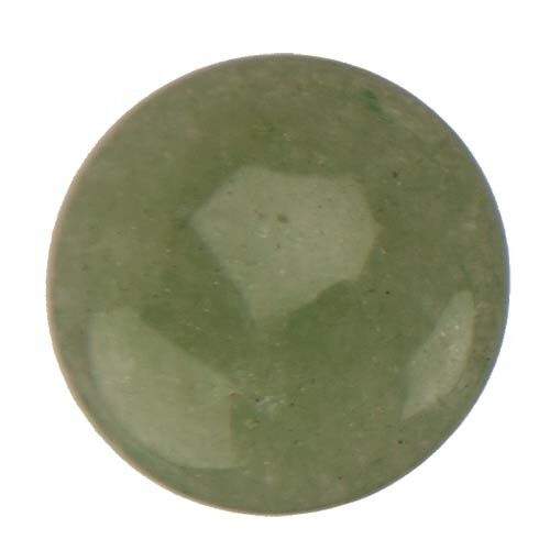 Cabochon, avventurina verde, 18mm