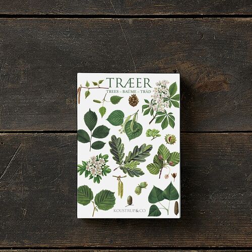 TREES - 8 CARDS -8 different motifs