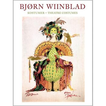 Costumes de théâtre - 8 cartes doubles avec enveloppes - Bjørn Wiinblad 4