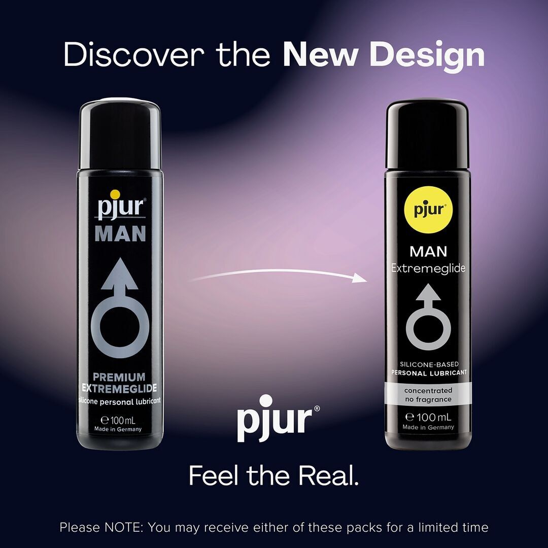 MAN Extreme Glide - Lubrificante e gel da massaggio a base di silicone per uomo - 8 fl oz / 250 ml