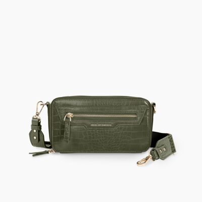 Borsa per fotocamera Bobbi Khaki Croco