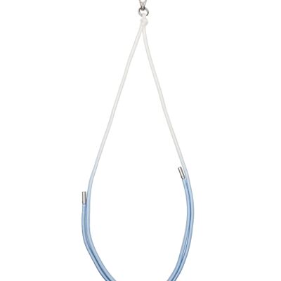 Cord Phone Strap Blue Aura Ombre