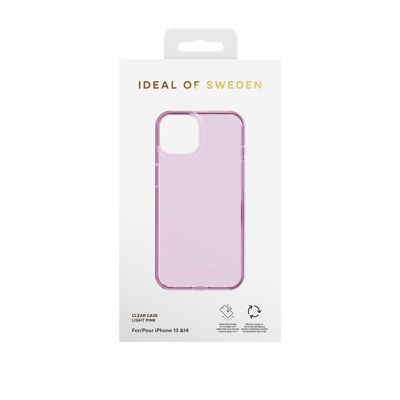 Clear Case iPhone 13/14 Light Pink
