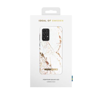 Coque Imprimée Galaxy A33 5G Cararra Gold