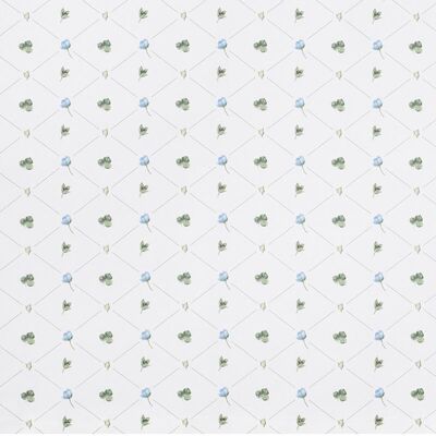 Organic tea towel - Anemone pattern
