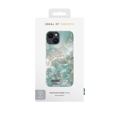 Coque imprimée MagSafe iPhone 13/14 Azura Marble