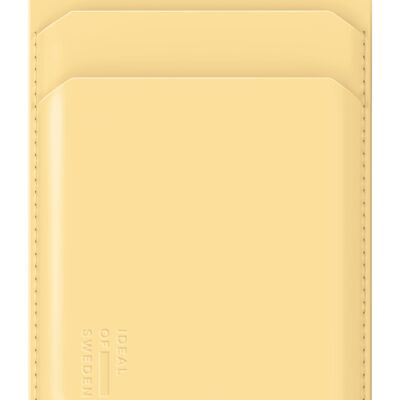 Magnetic Card Holder MagSafe Soft Lemon