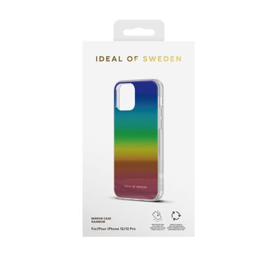 Mirror Case iPhone 12/12P Rainbow