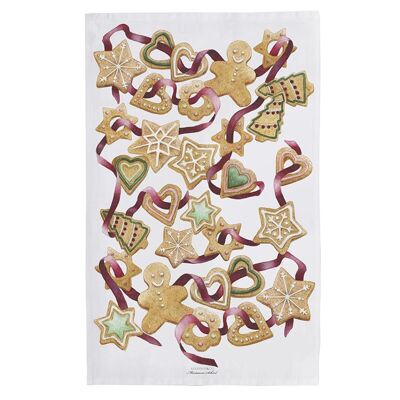 Organic tea towel - Gingerbread