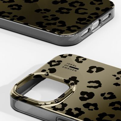 Coque miroir iPhone 13/14/15/SE2025 Leo Ombre
