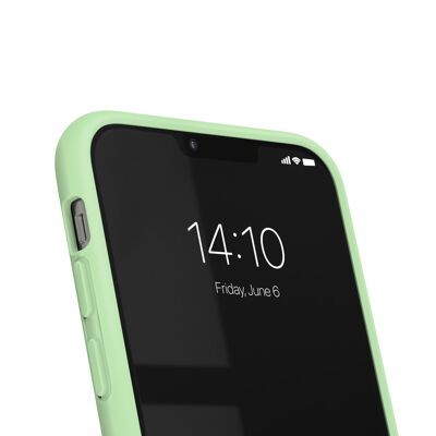 Custodia in silicone per iPhone 11/XR menta