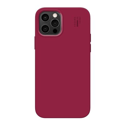 Custodia in silicone iPhone 12/12P Nero