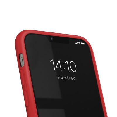 Custodia in silicone iPhone 12/12P Rosso