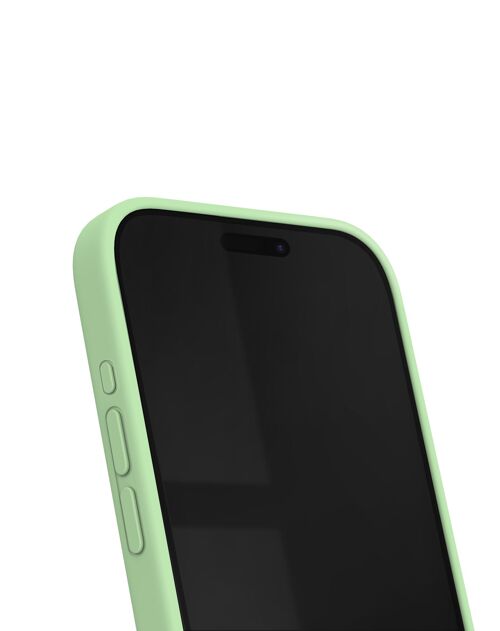 Silicone Case iPhone 15PR Mint