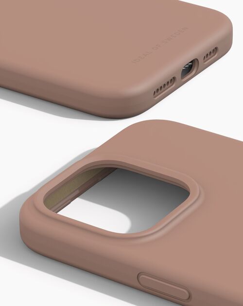 Silicone Case MagSafe iPhone 15PM Blush Pink
