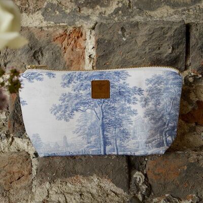 Cosmetic bag - landscape (with bottom)