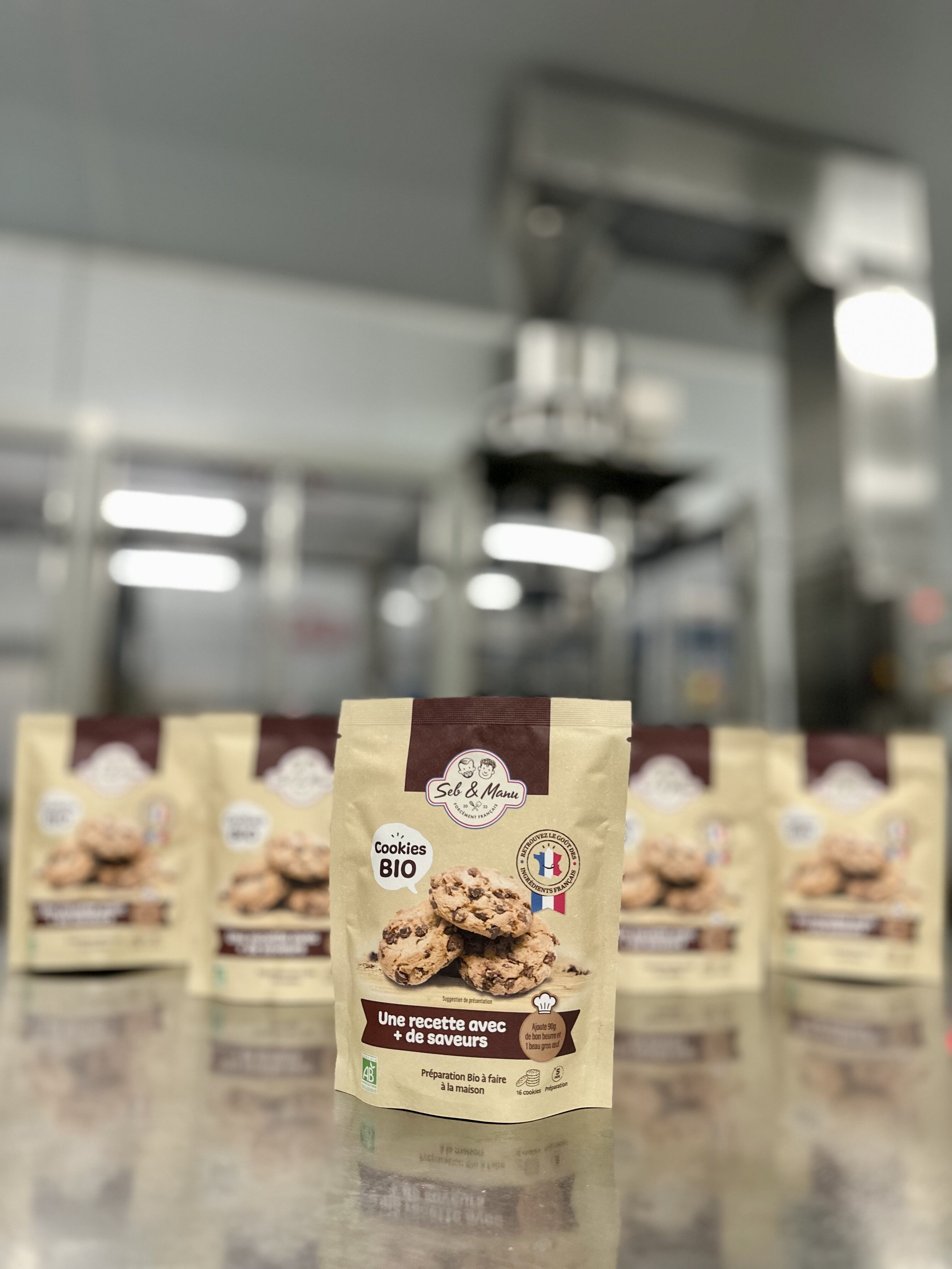 Preparation for Organic Chocolate Cookies