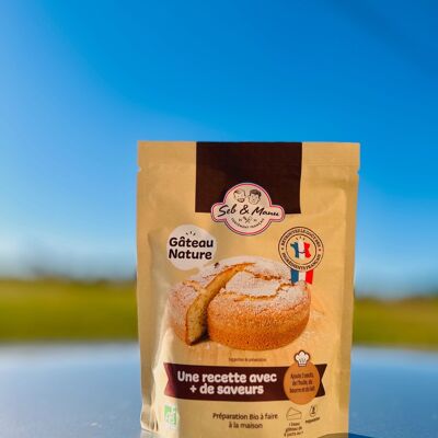 Organic plain cake mix