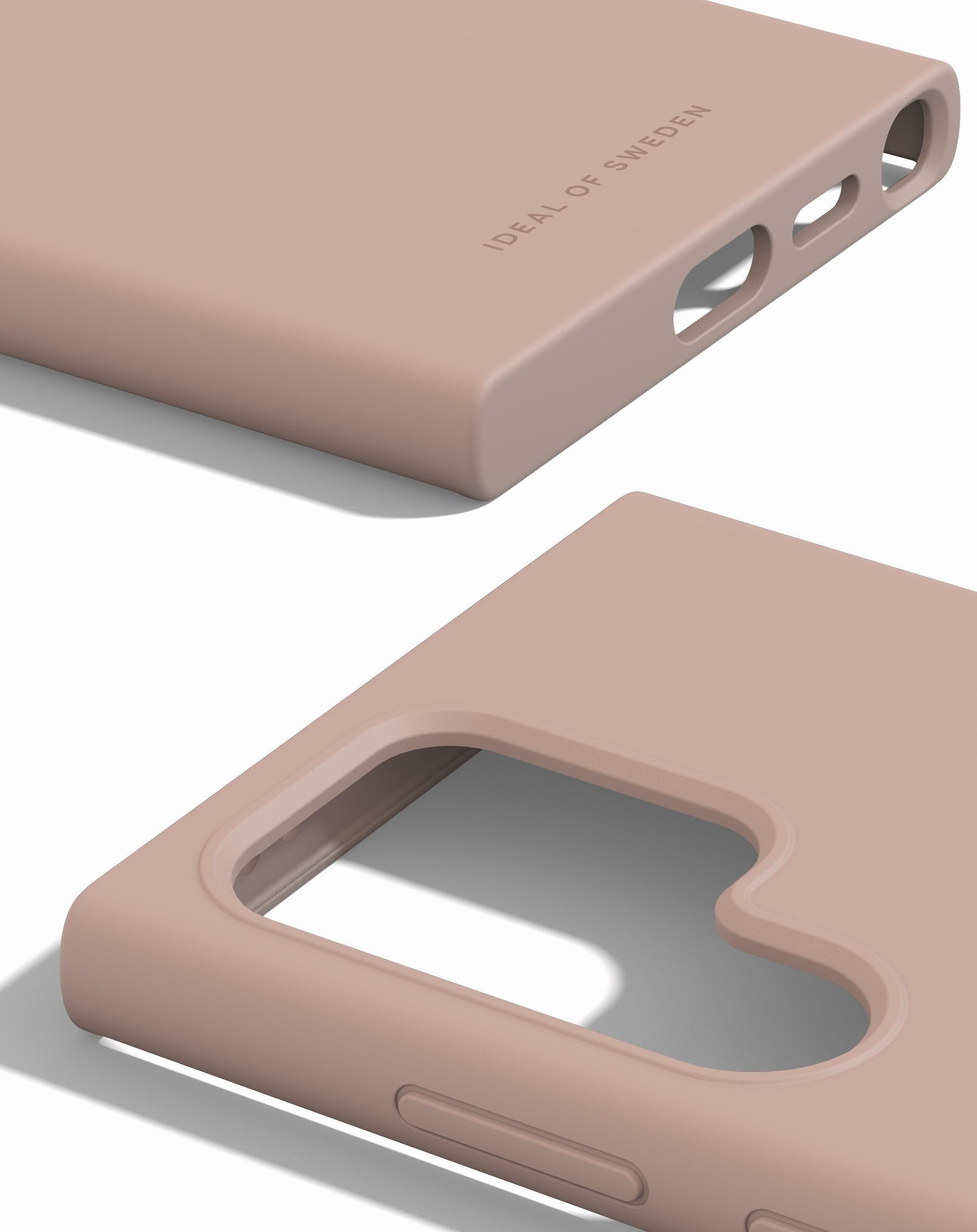 Funda de silicona Galaxy S24U rosa rubor