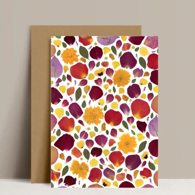 Seductive Herbarium Art Print Card - A6 10X15 CM