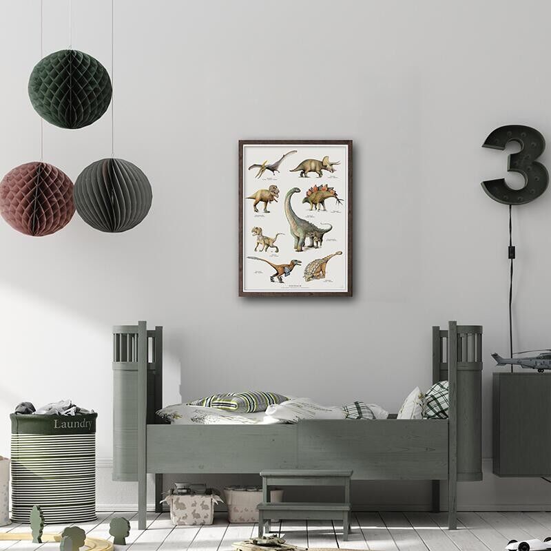 DINOSAURIER B1 (70,7 x 100 cm)