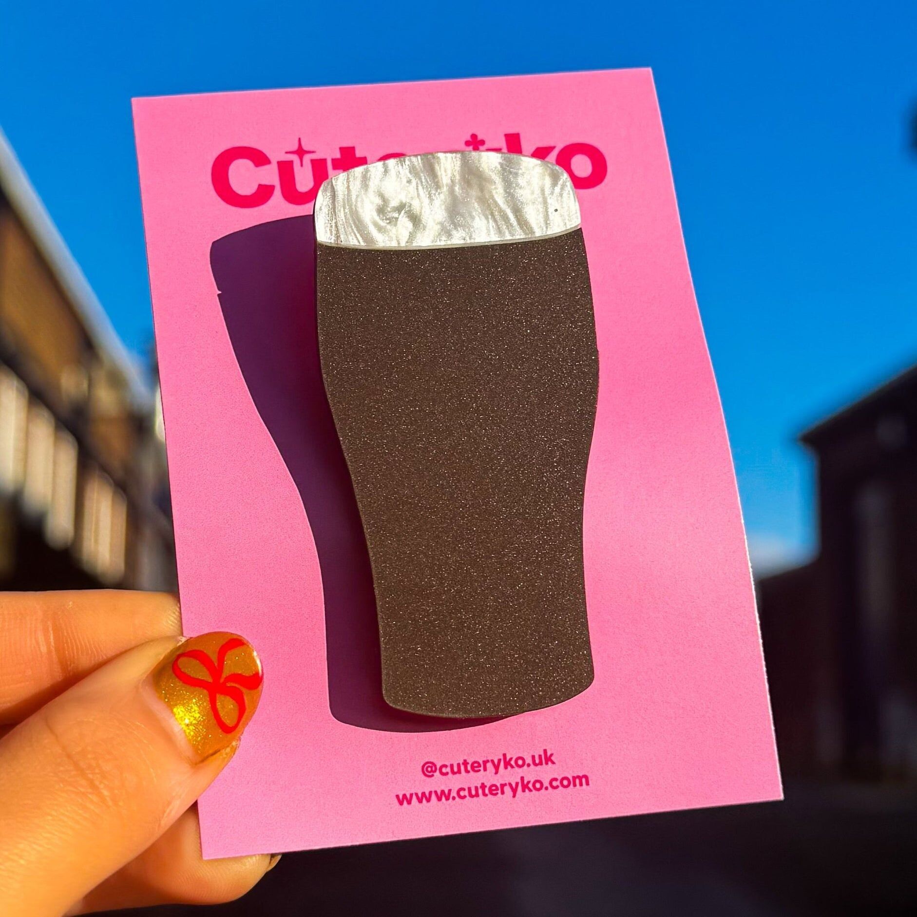 Pint Of Stout Haarspange