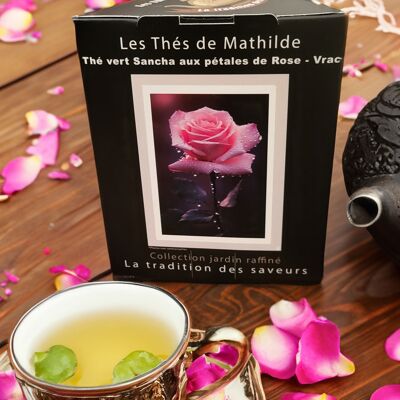 MORNING ROSE - Rose green tea