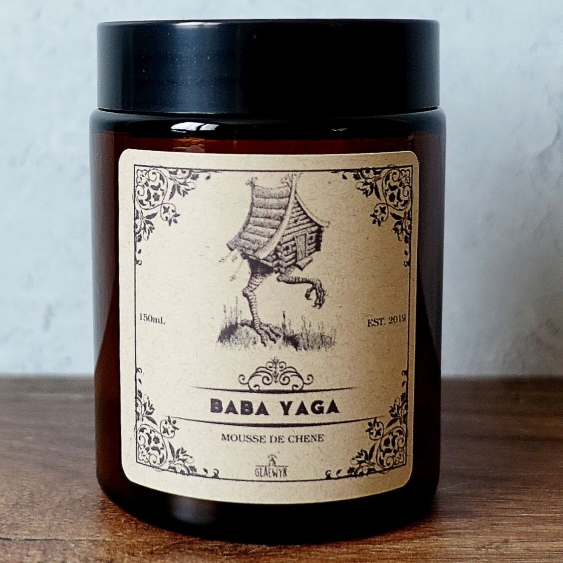 Baba Yaga • Muschio di quercia - Candela da farmacia