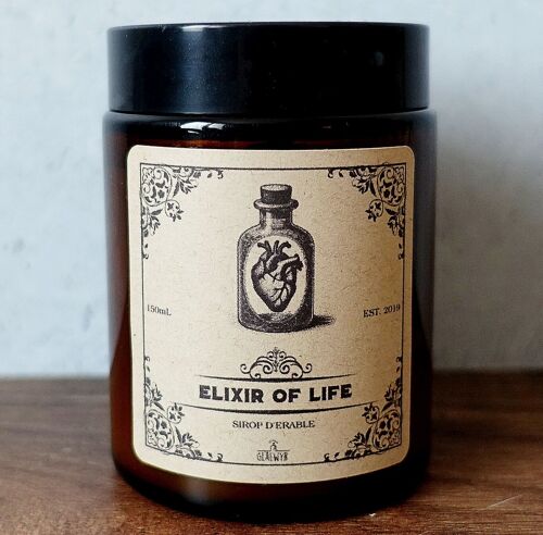 Elixir of Life • Sirop d'Erable - Bougie Apothicaire