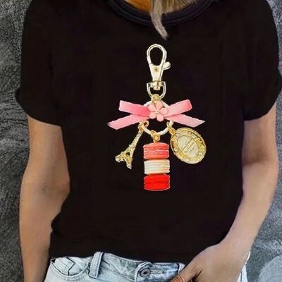 Women's printed T-shirt - 58001-3
