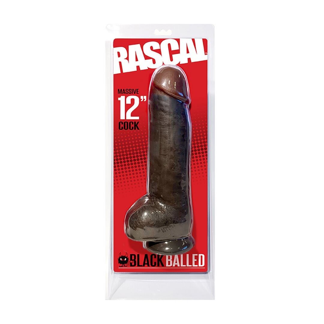 Black Balled - Dildo - 12 / 30.5 cm
