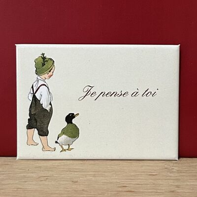 Magnete "Sto pensando a te"