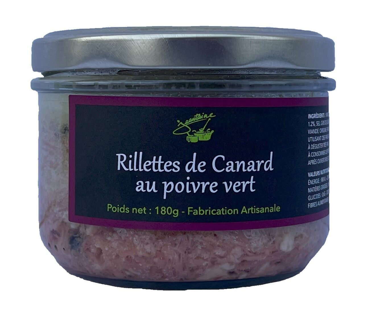 Duck Rillettes with Green Pepper