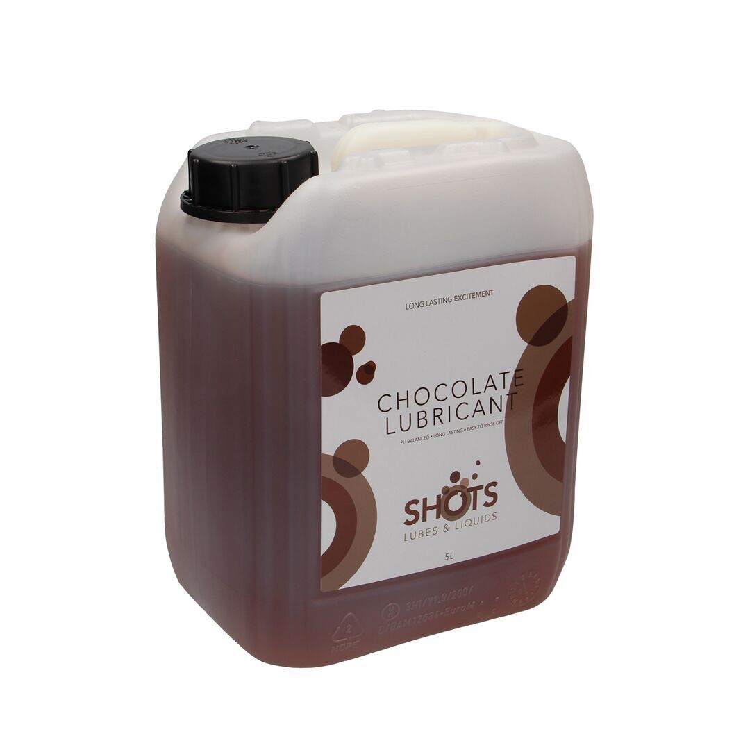 Liquidi lubrificanti Shots di Shots - Lubrificante - Cioccolato - 1.3 galloni / 5 l