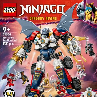 LEGO 71834 - Robot ultracombinado Ninjago de Zane