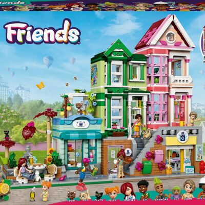 LEGO 42670 - Les appartements et boutiques de Heartlake City