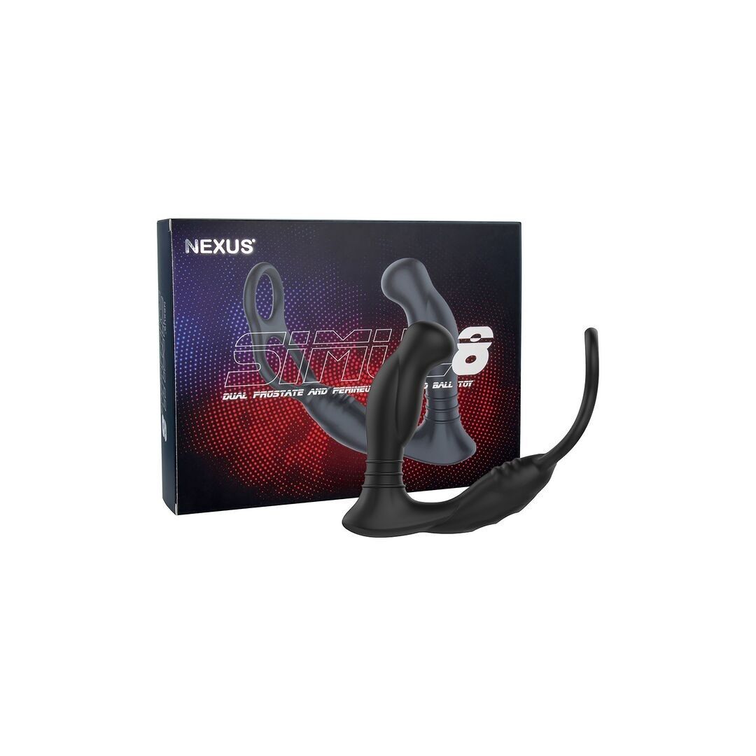 Simul8 - Giocattoli vibranti per il pene e le palle anali