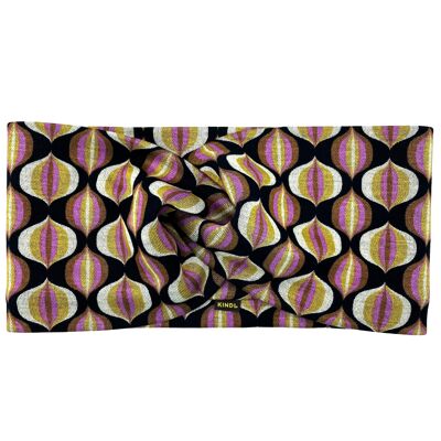 Fascia per capelli Mid Century Ponte Jersey