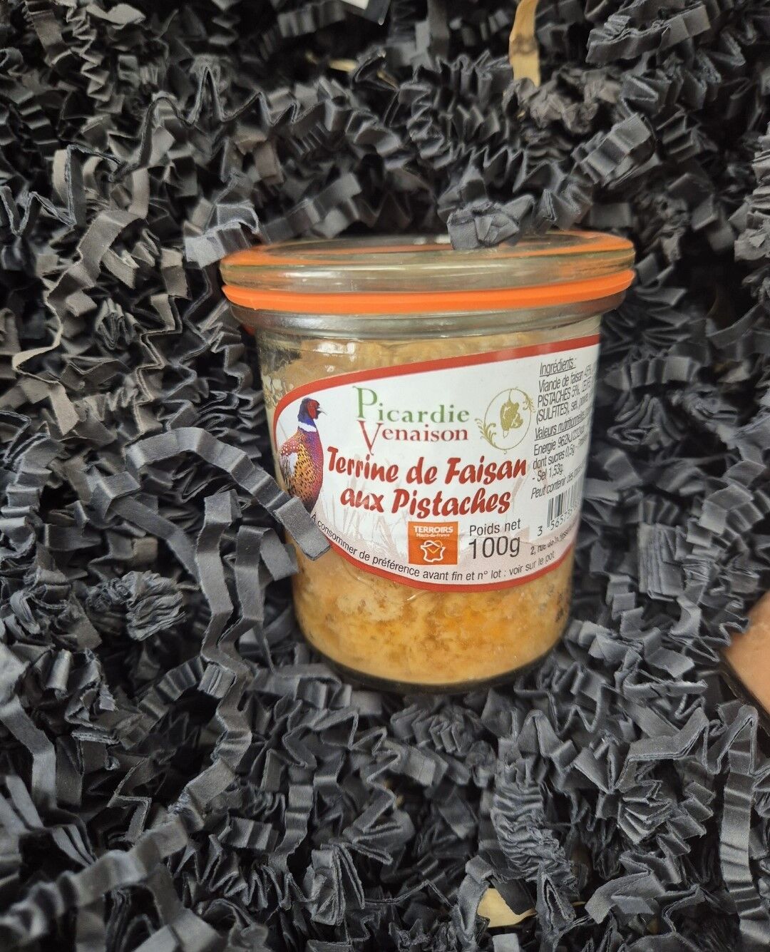 Pheasant terrine with pistachios 100g